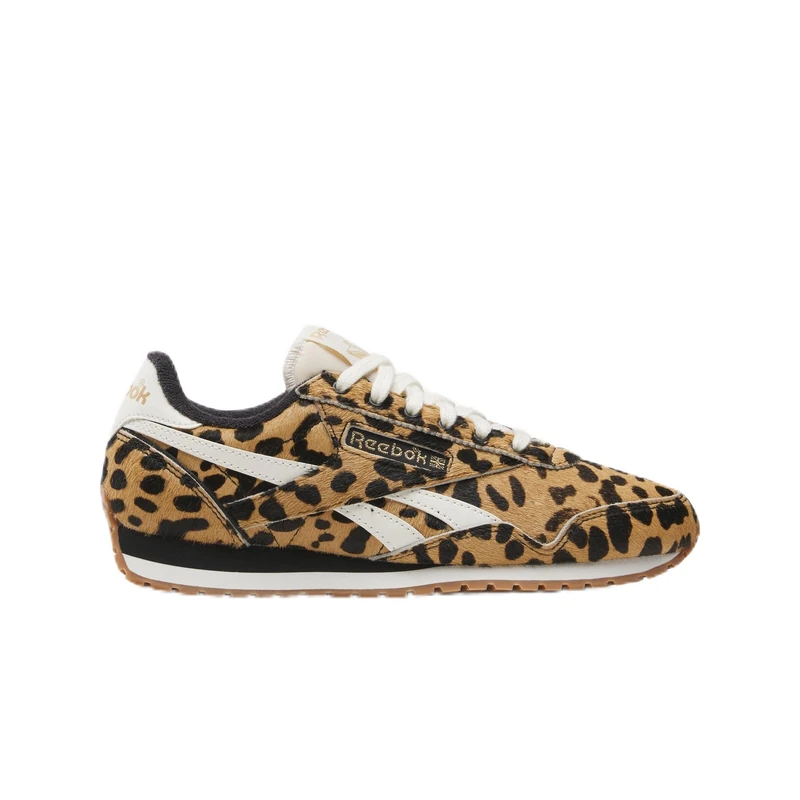 Reebok Women's Classic AZ Trainers, Cheetah/Black/Chalk, 35.5 EU