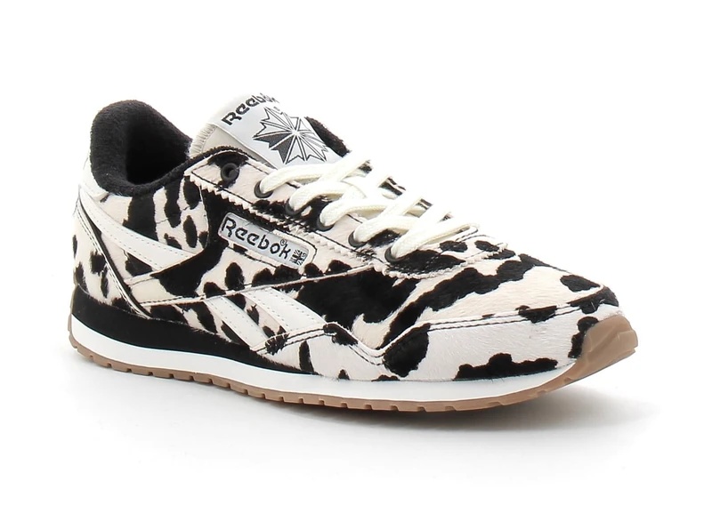 Reebok Women's Classic AZ Trainers, Cow/Black/Chalk, 37 EU