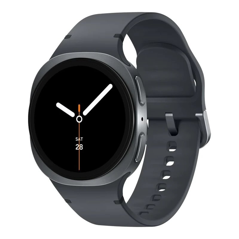 Samsung Galaxy Watch8, AI Smart Watch, Sport Band, Cushion Design, 3nm Processor, Health & Sleep Coach, Fitness Tracker, 40mm, Bluetooth, Graphite, 3 Year Extended Warranty (UK Version)