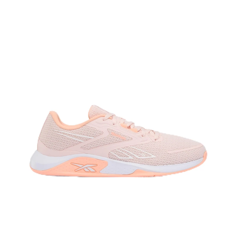 Reebok Women's Nanoflex TR 3 Trainers, Pure Pink/Future Peach/FTWR White, 41 EU - Image 1
