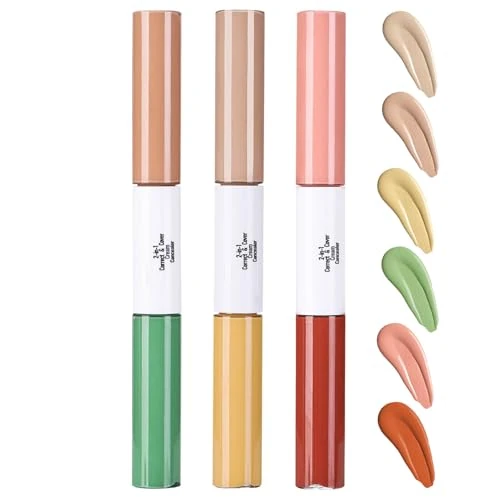 Makeup Concealer | High Coverage Makeup | Ultra Lightweight Cosmetic, Lasting Effect for Dating, Travel, Meetings and Photography