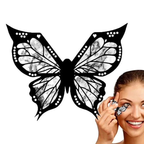 Eye Liner Stencil for Eye Wings, Make Up Stencil, Professional Eye Liner Stamp - Waterproof Reusable Precision Quick Template for Women Girls Travel Home Beginners Professionals
