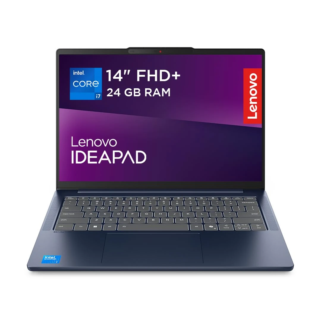 Lenovo IdeaPad Slim 5 | 14 inch WUXGA Laptop | Intel Core i7-13620H | 24 GB RAM | 1 TB SSD | Windows 11 Home | Cosmic Blue