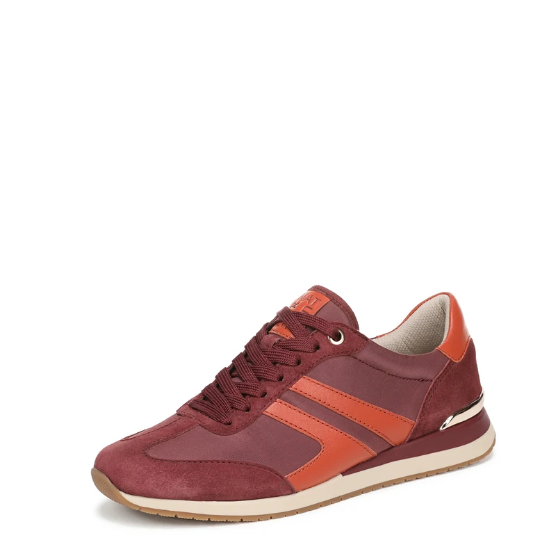 Naturalizer Women's Lorena Lace Up Trainers, Wide Fit, Red Clay, UK 9