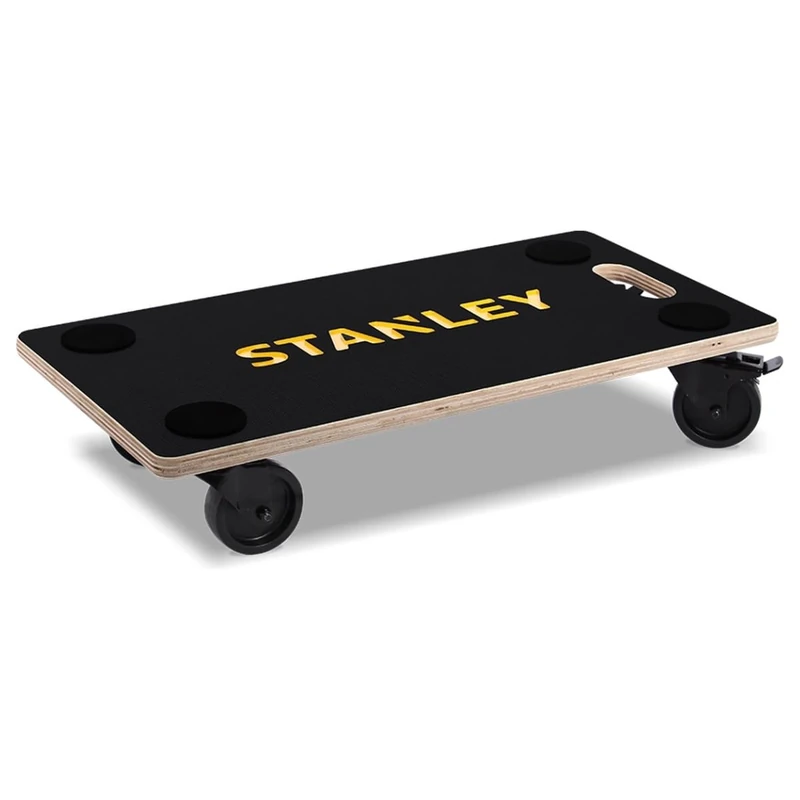 Stanley - Transport Trolley 57 x 29 cm - Multiplex - 200 kg - Furniture Roller/Transport/Moving Trolley