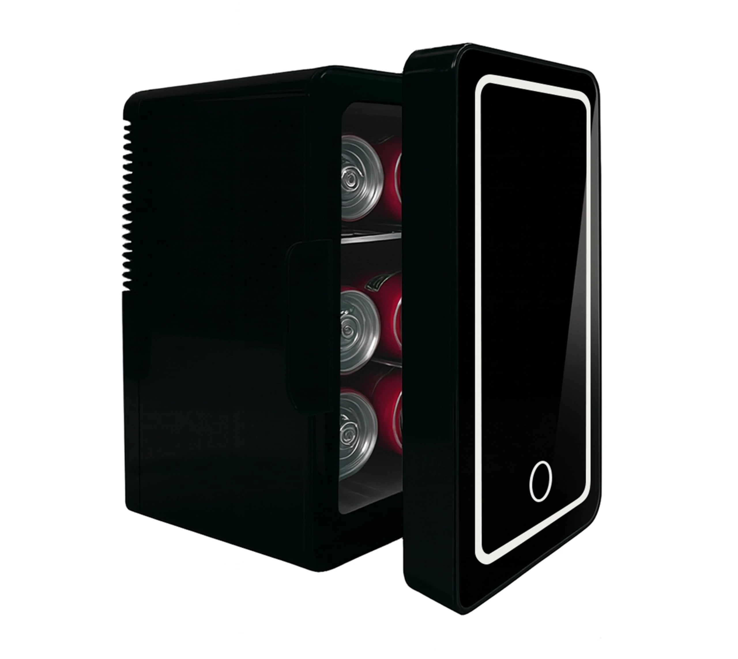 iTOMA Mini Personal Fridge Cooler, 6L Capacity,Can Refrigerate Skin Care Products, Snacks, Drinks, Portable and Compact Black