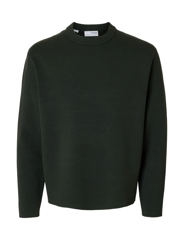 SELECTED MEN Slhteller Fn Relaxed Crew Neck Noos