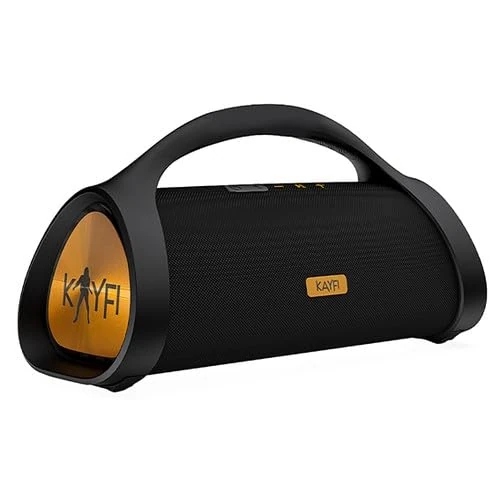 Kayfi 260 Boombox Bluetooth 5.0 Speaker, 60W RMS, IPX7 Waterproof, 25 Hours Battery, with Bag