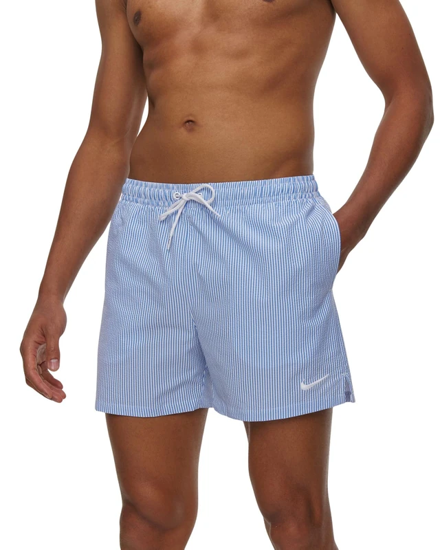 NIKE Swim Breaker Ripple 5" Volley Short Blue Crystal - Image 1