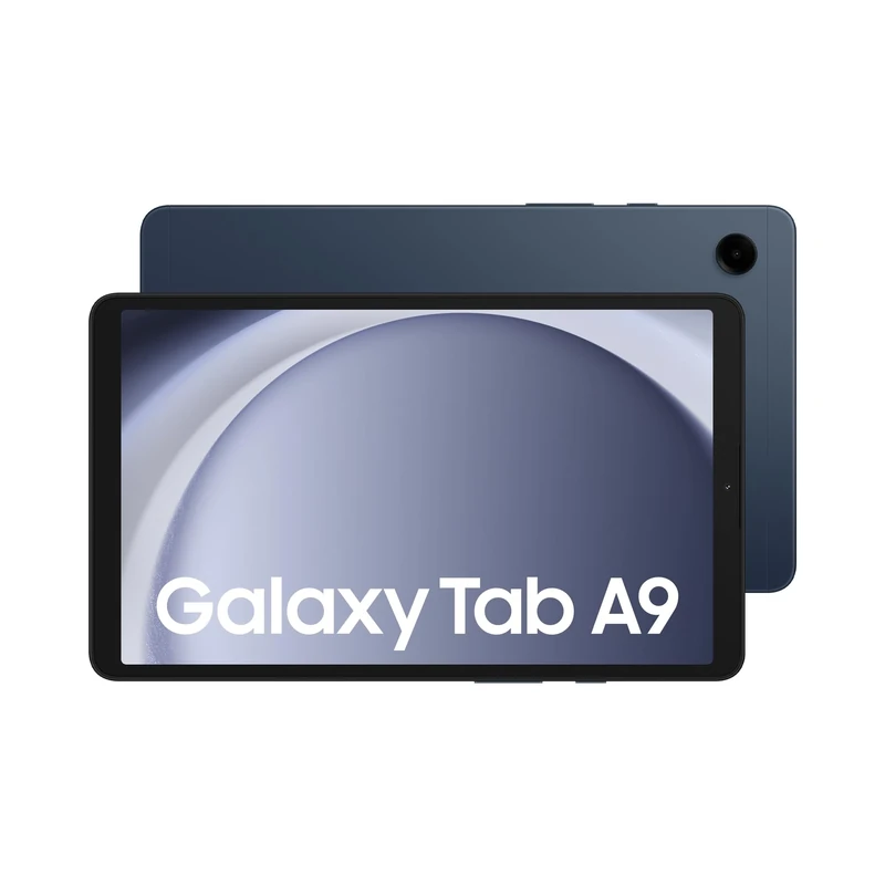 Samsung Galaxy Tab A9 Android Tablet, 64GB Storage, 4GB Ram, Large Display, Rich Sound, Navy, 3 Year Extended Warranty (UK Version)