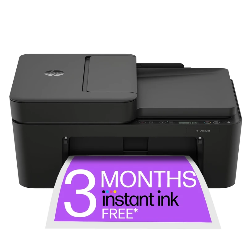 HP DeskJet 4310 All in One Printer | Wireless | Colour | Print, Scan & Copy | 3 Months of Instant Ink Included | Automatic document feeder | Dual- band WI-FI