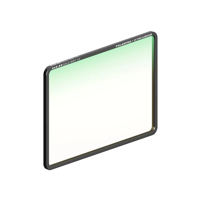 PolarPro - CineGold Filter - Vintage Cinematic Aesthetic of Kodak Portra 400 Film - Gold Mist Diffusion - 4x5.65" Filter