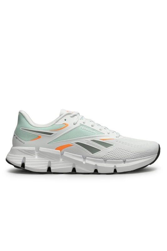 Reebok Men's Zig DYNAMICA 6 Trainers, FTWR White/Tranquil Teal/Atomic Tangier, 38.5 EU