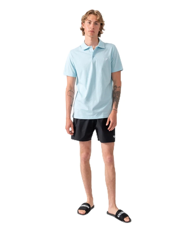 EMPORIO ARMANI Men's Essential Polo Blue M