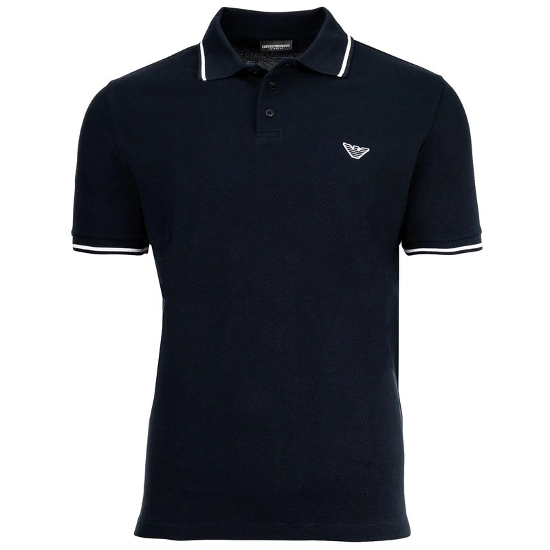 EMPORIO ARMANI Men's Essential Polo Blue XXL
