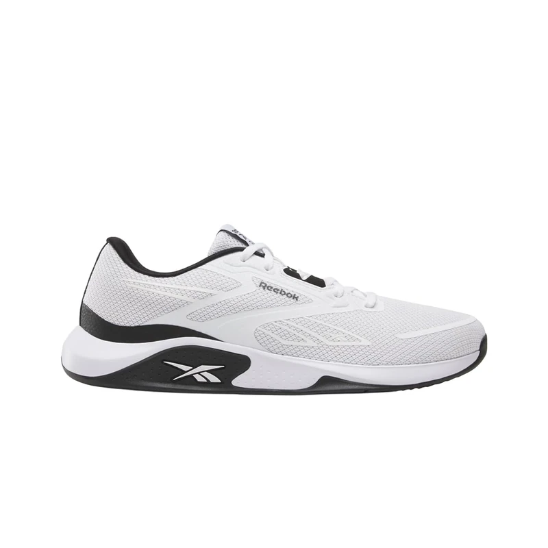 Reebok Men's Nanoflex TR 3 Trainers, White/Black, 42.5 EU