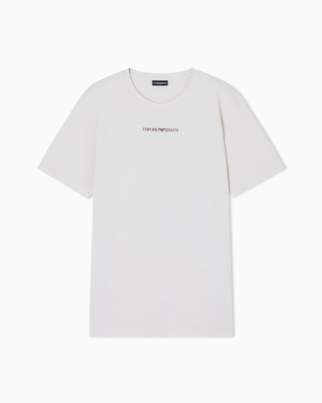 Men's Cards Prints Crew Neck T-Shirt Beige XXL