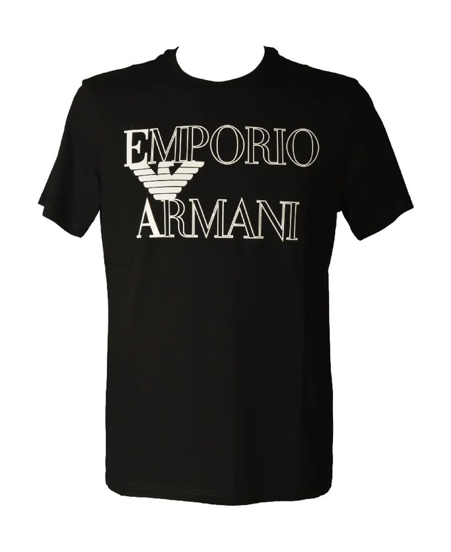 Men's Bold Logo Crew Neck T-Shirt Black S
