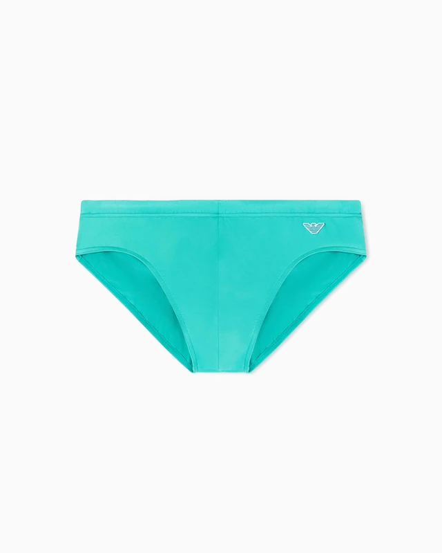 EMPORIO ARMANI Men's Essential Brief Green L