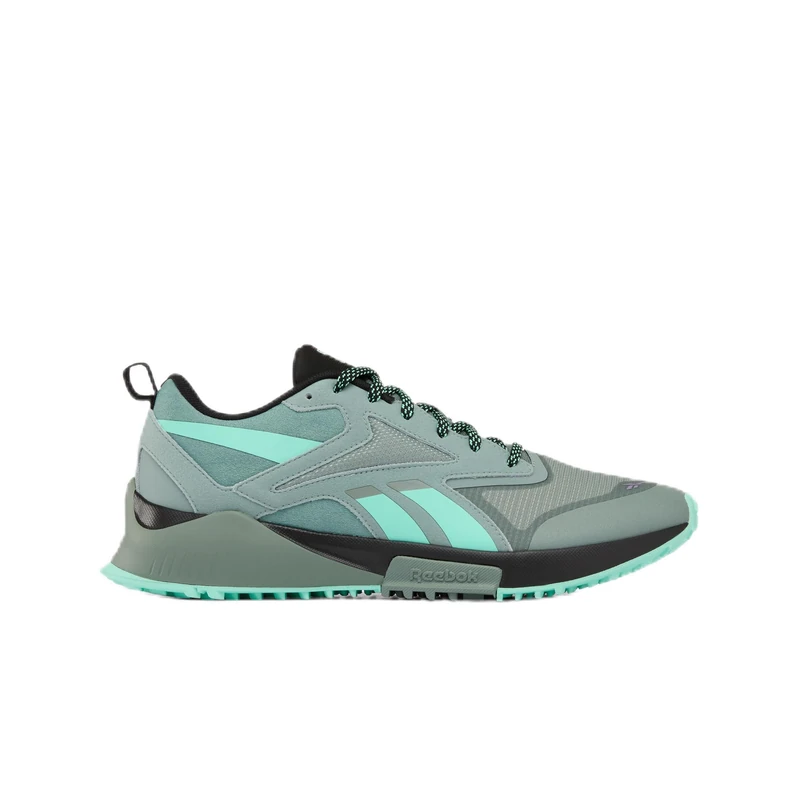 Reebok Men's Lavante Trail 2 Trainers, Light Fog/Atomic Aqua/Black, 45.5 EU