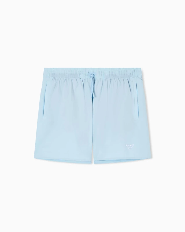 EMPORIO ARMANI Men's Essential Boxer Blue S