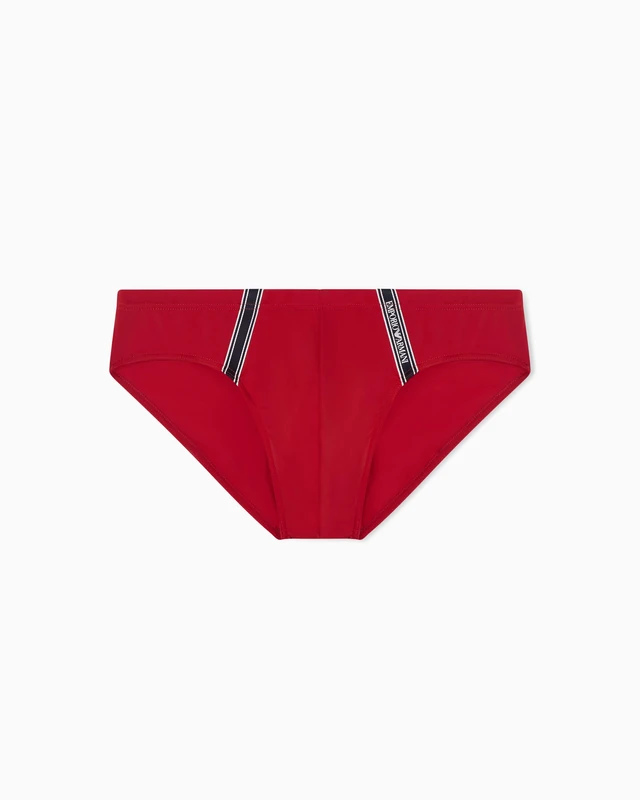 Emporio Armani Men's LOGOTAPE Brief Red XXL - Image 1