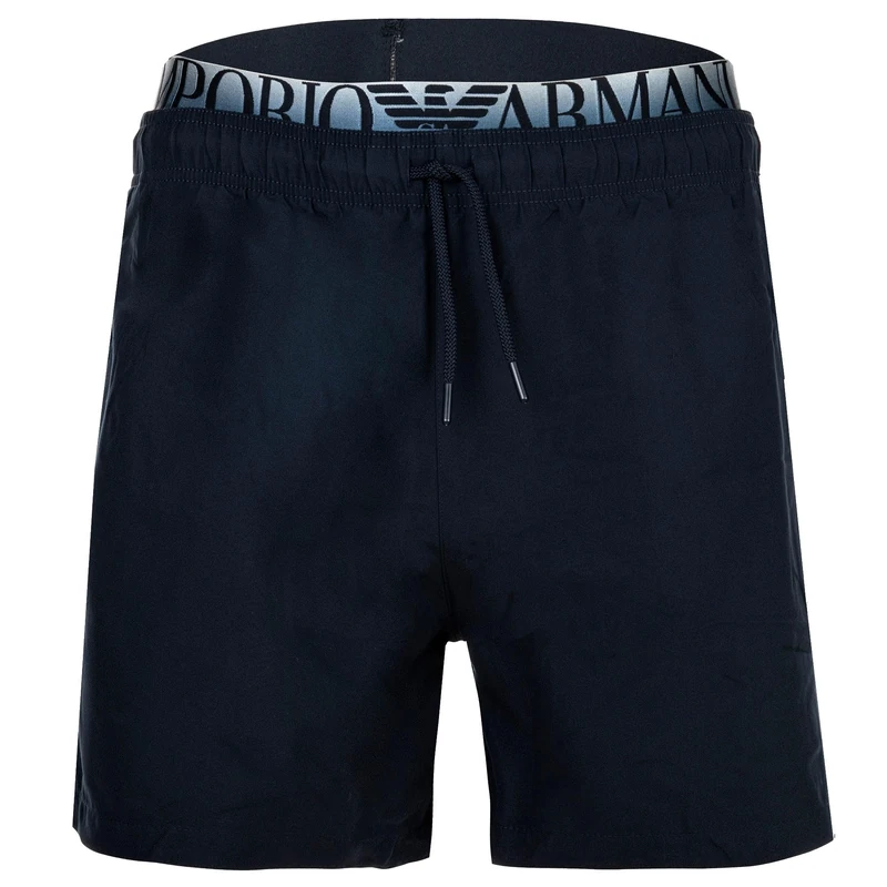 Emporio Armani Men's Logoband Boxer Blue S