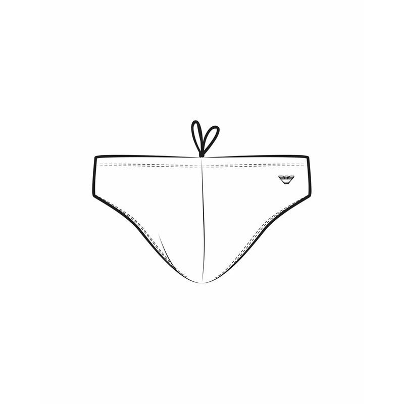 EMPORIO ARMANI Men's Essential Brief White M