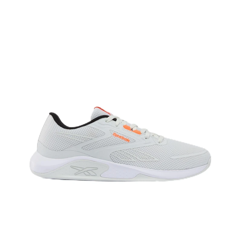 Reebok Men's Nanoflex TR 3 Trainers, Grey/Black/Atomic Tangerine, 44.5 EU