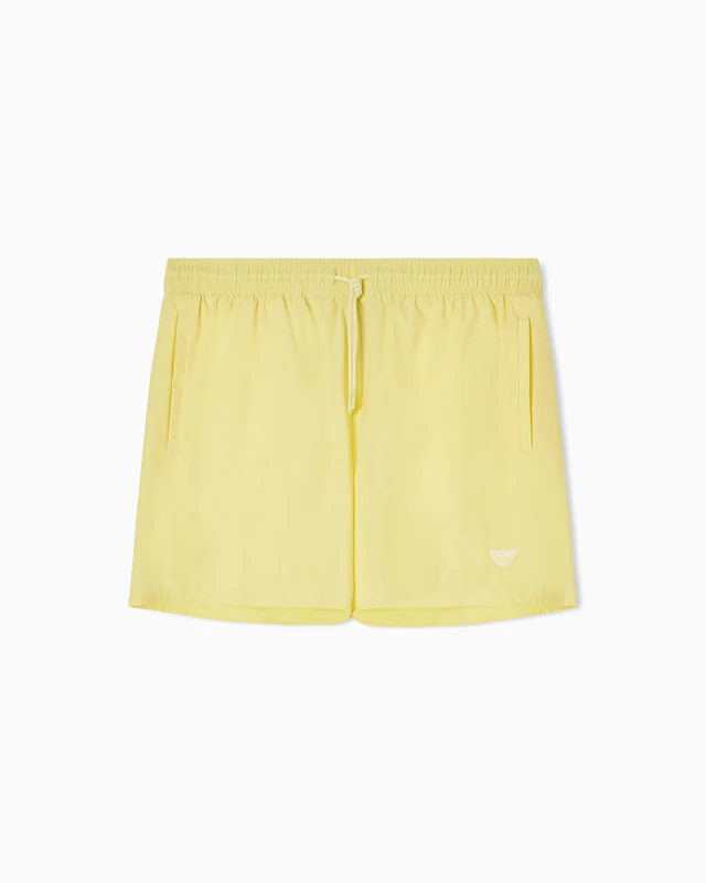 EMPORIO ARMANI Men's Essential Boxer Yellow L