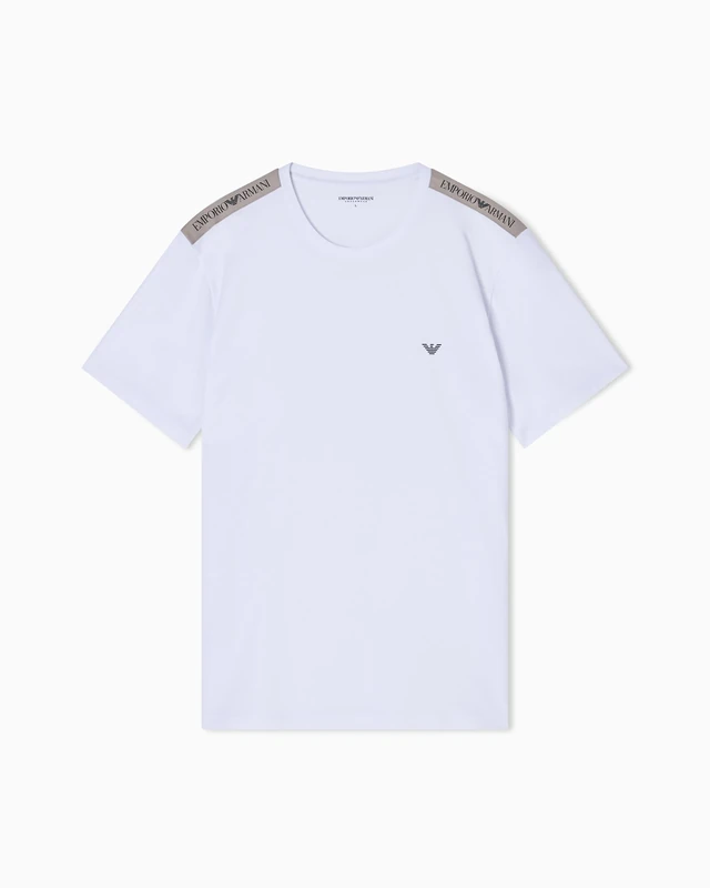 Men's CORE Logoband Crew Neck T-Shirt White XL