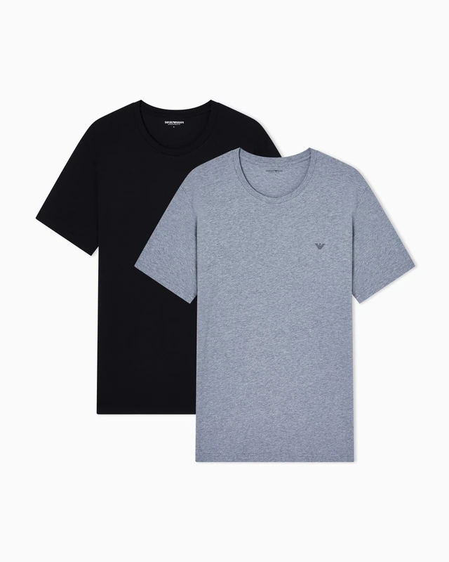 Men's Endurance 2-Pack Crew Neck T-Shirt Grey XXL