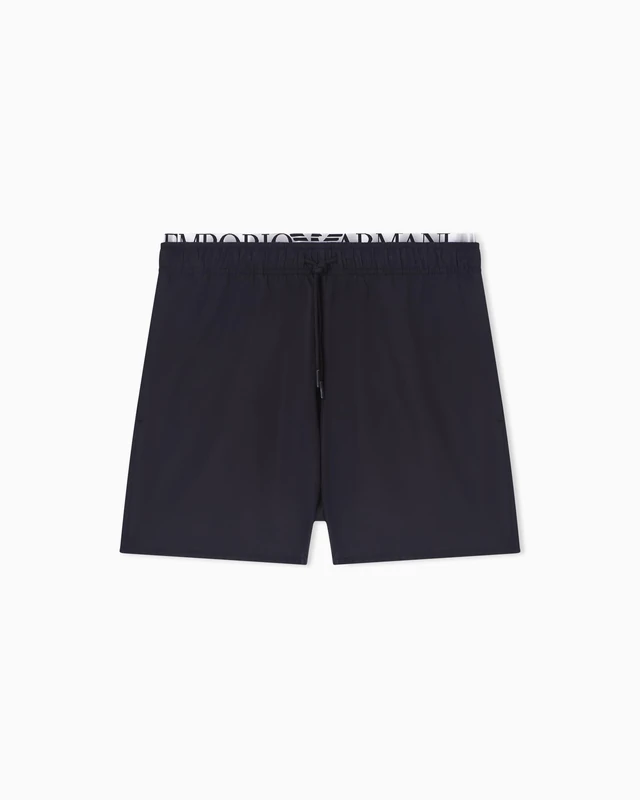 Emporio Armani Men's Logoband Boxer Black S