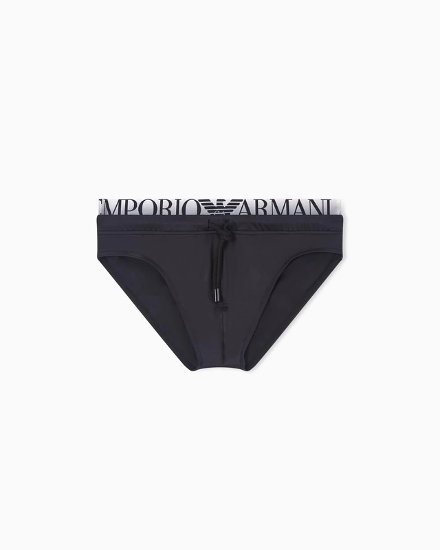EMPORIO ARMANI Men's Logoband Brief Black L