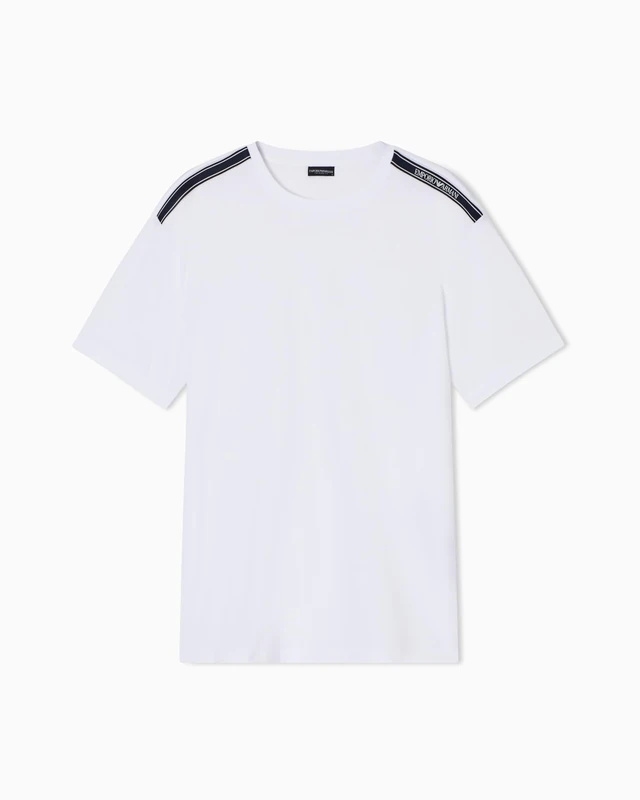Men's LOGOTAPE Crew Neck T-Shirt White S