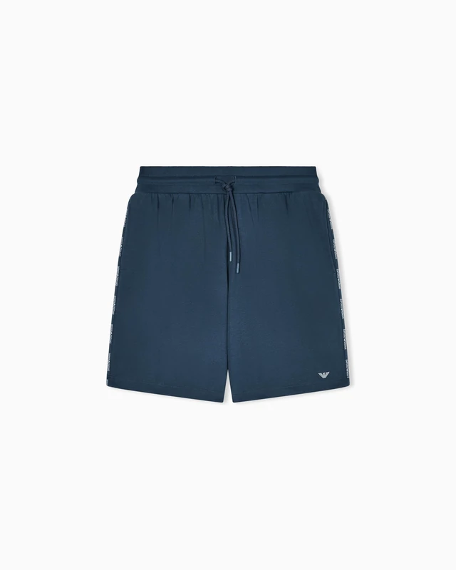 Emporio Armani Men's Terry Bermuda Short Blue XL