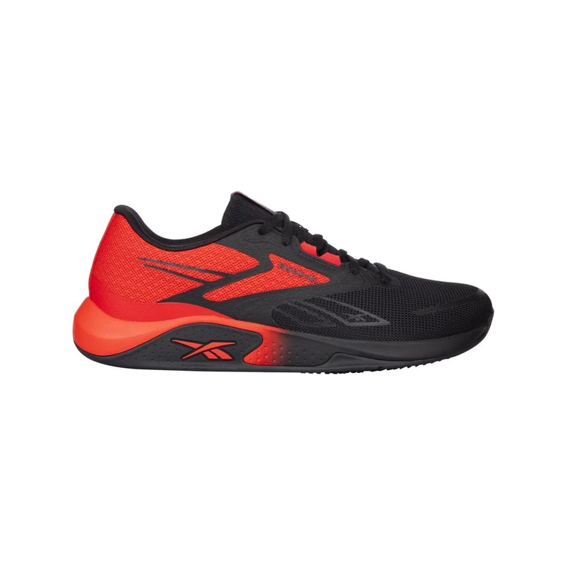 Reebok Men's Nanoflex TR 3 Trainers, Black/Sport Red, 44.5 EU