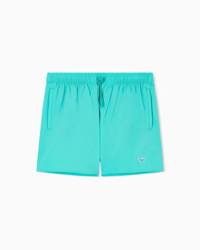 Emporio Armani Men's Essential Boxer Green L