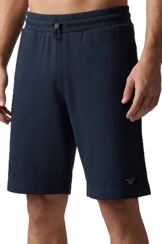 Emporio Armani Men's Modal Terry Bermuda Short Blue S