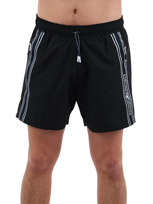 Emporio Armani Men's LOGOTAPE Boxer Black S