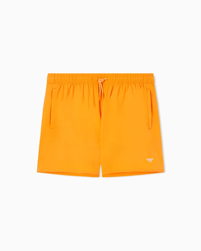 EMPORIO ARMANI Men's Essential Boxer Orange L