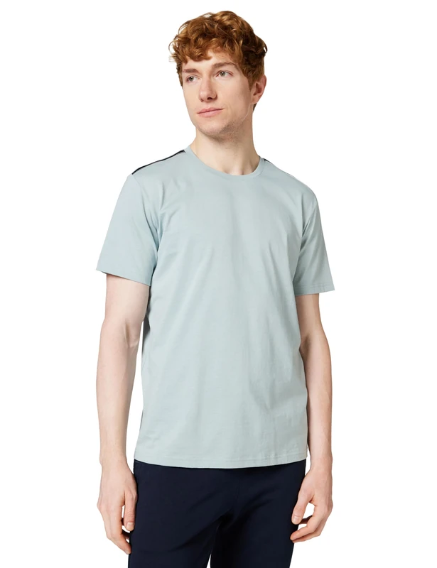 Men's LOGOTAPE Crew Neck T-Shirt Blue M