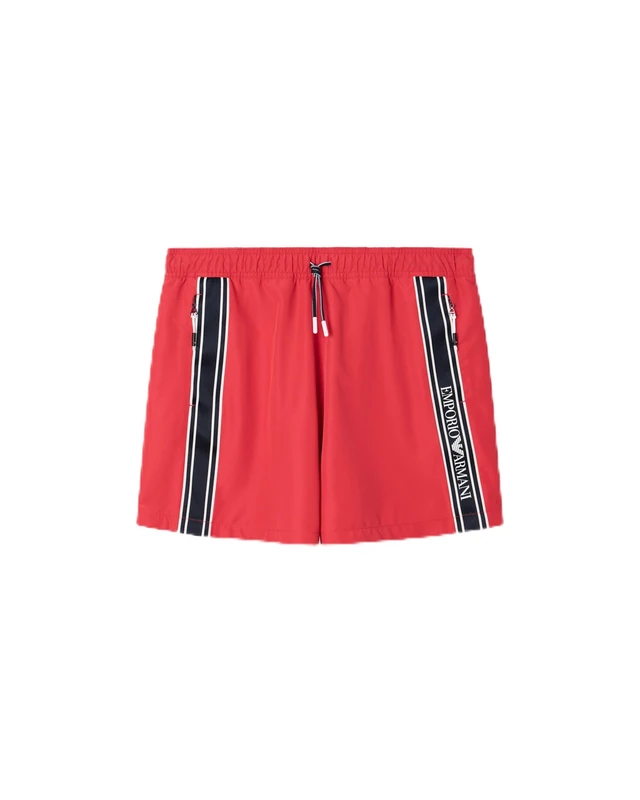 Emporio Armani Men's LOGOTAPE Boxer Red XL