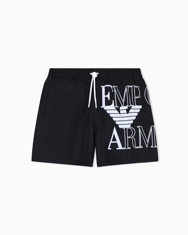 Emporio Armani Men's Bold Logo Boxer Black L