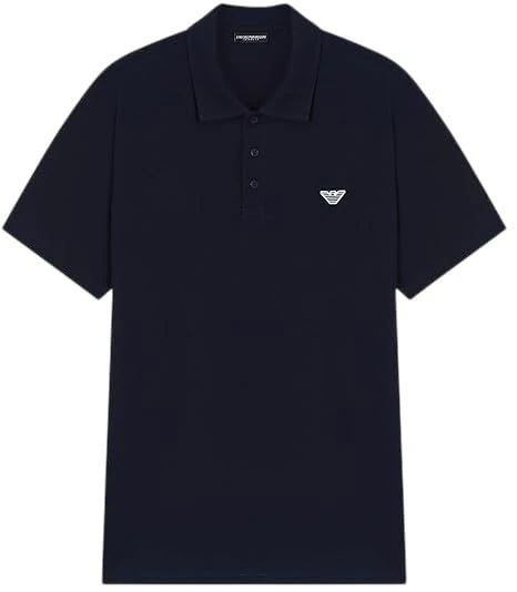 Emporio Armani Men's Essential Polo Blue M