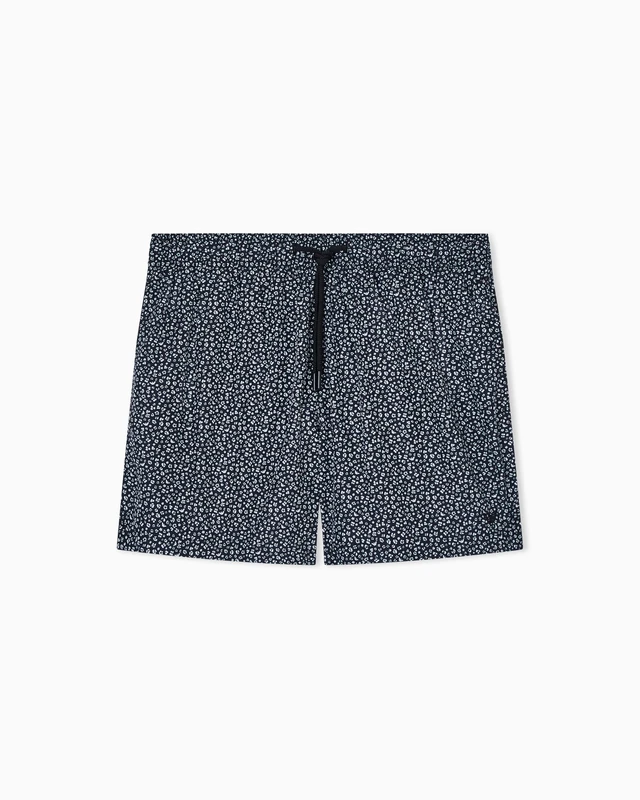 Emporio Armani Men's Pattern Boxer Black M