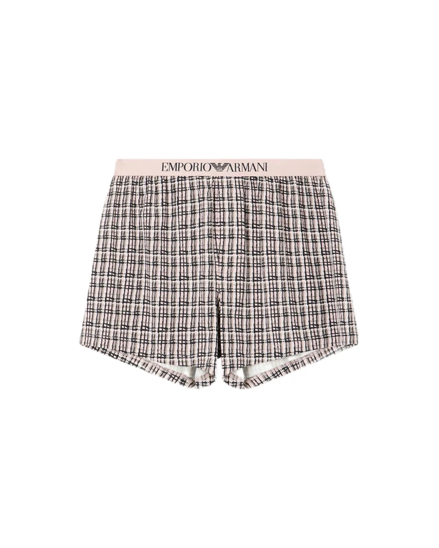 Emporio Armani Men's Pattern Boxer Brown L