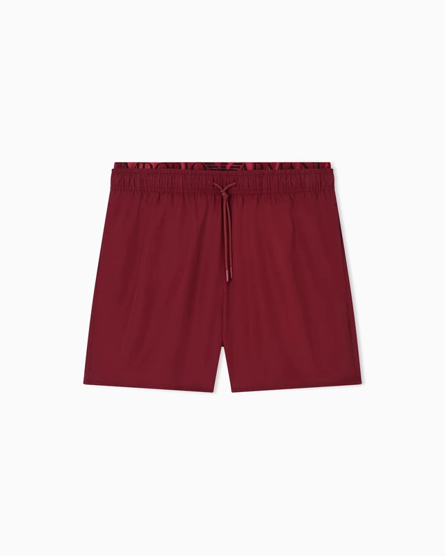 Emporio Armani Men's Logoband Boxer Red M