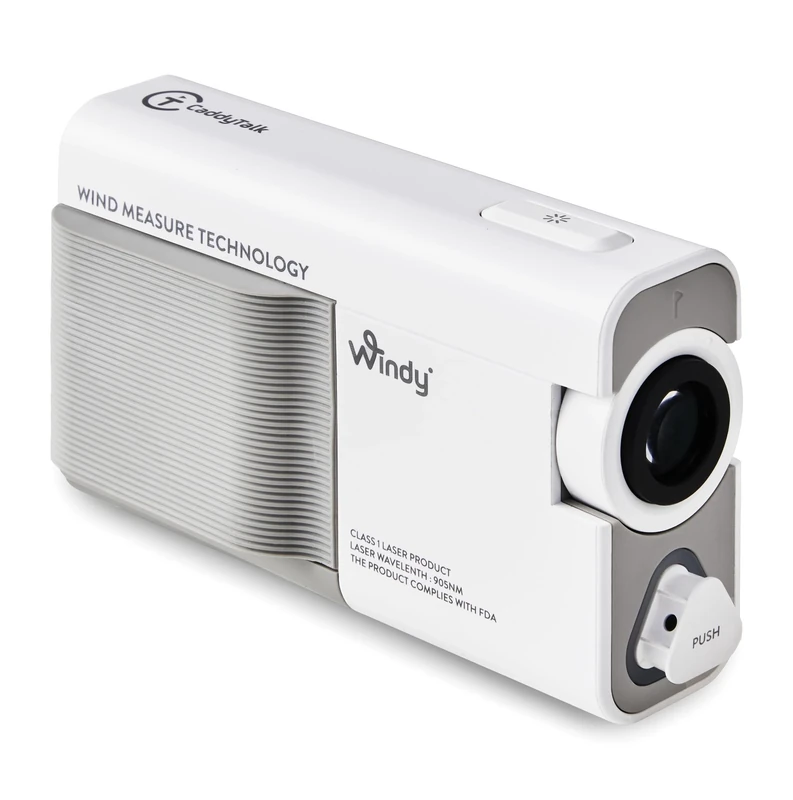 CADDY TALK WINDY GOLF LASER RANGEFINDER, White