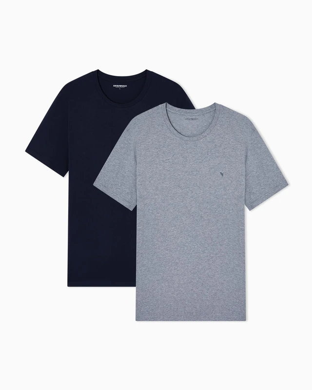 Men's Endurance 2-Pack Crew Neck T-Shirt Grey XL